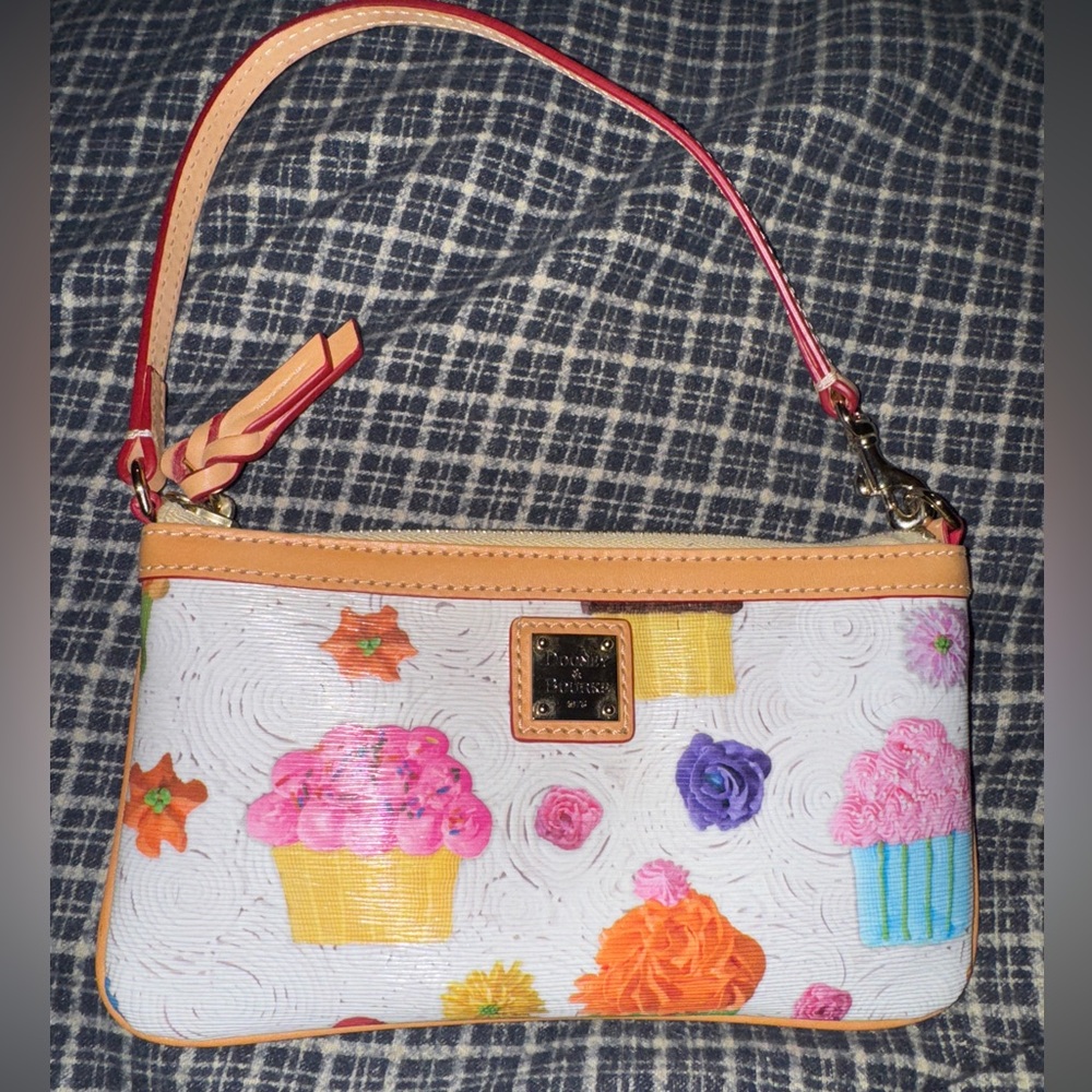 Cupcake Dooney & Bourke Large Wristlet